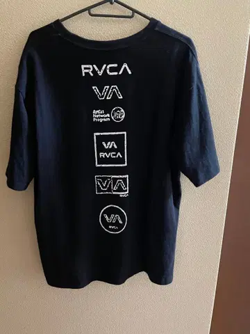 RVCA SIPICH 티셔츠 블랙 화이트 2색 세트