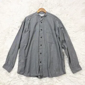 claiborne [ L ] 밴드 카라 긴팔 셔츠