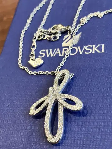 SWAROVSKI 스와로브스키 목걸이 큐빅