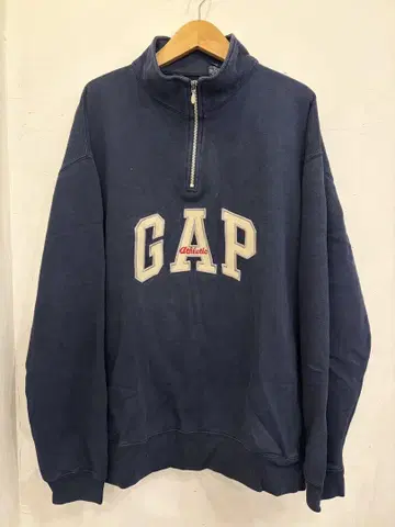 GAP 하프 지퍼 트레이닝복 L 사이즈 네이비