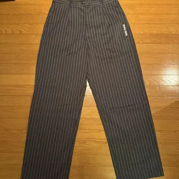 Souldout Apparel 스트라이프 와이드 팬츠
