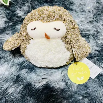 올빼미 부엉이 올빼미 봉제 인형 리브하트 미사용 택 포함
