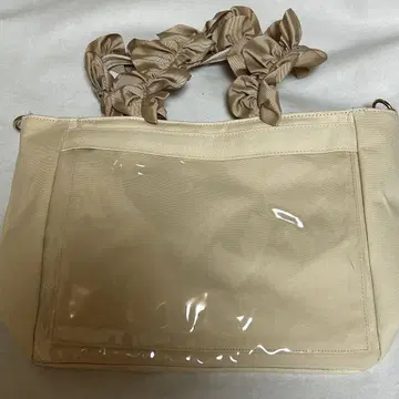 자카마트 A4 다기능 2WAY 핸들 프릴 토트백