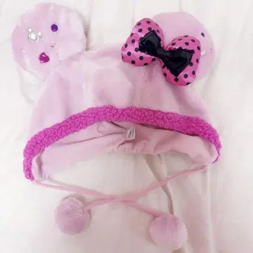 디즈니 미니 팬캡 핑크