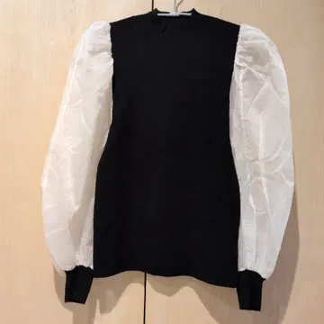 [ FRAY I.D ] 시어 돌먼 슬리브 니트