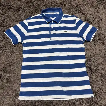 [ LACOSTE ] 보더 피케 셔츠