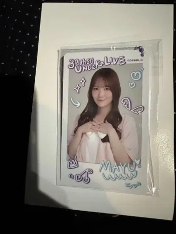 노기자카46 39thSG 언더 라이브 개별 랜덤 굿즈 컬렉션 타무라 마유