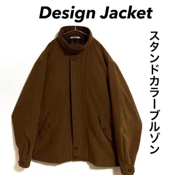 Design Jacket 스탠드 카라 블루종 스윙탑