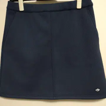 네이비 골프용 스커트 포켓 부착 가을/겨울 제품