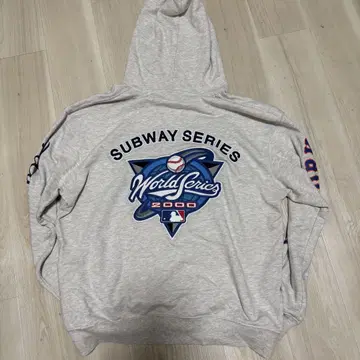 [ 새상품급 ] AVIREX x MLB 후드티 후디 양키스 x 메츠 XL