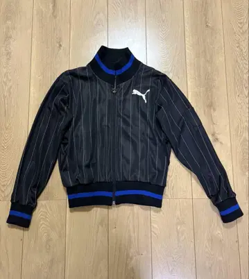 PUMA 스트라이프 저지 블랙