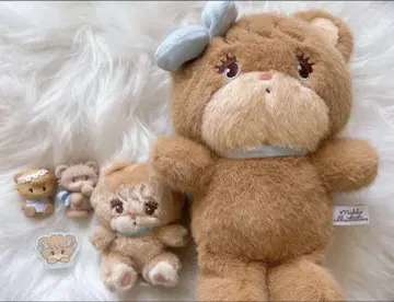 mikko 라떼 봉제 인형 피규어 세트