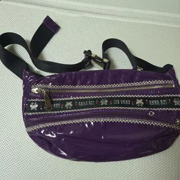 ANNA SUI 보라색 숄더백 레어