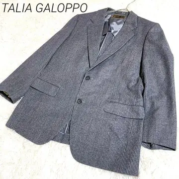 TALIA GALOPPO 테일러드 자켓 그레이 스트라이프