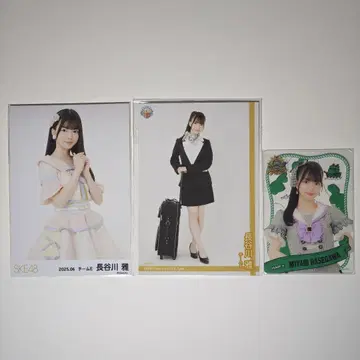 SKE48 하세가와 마사 브로마이드 클리어 트레이딩 카드