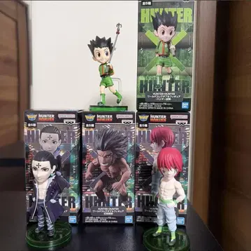 Hunter x Hunter 월드 컬렉션 4체 클로로 세트