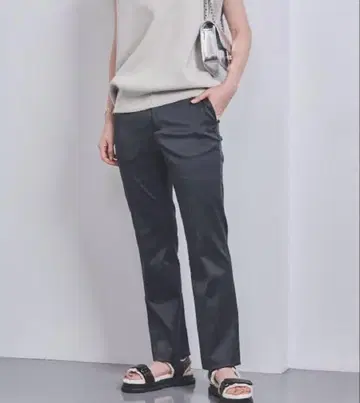 유나이티드 애로우즈 새틴 슬림 팬츠 38