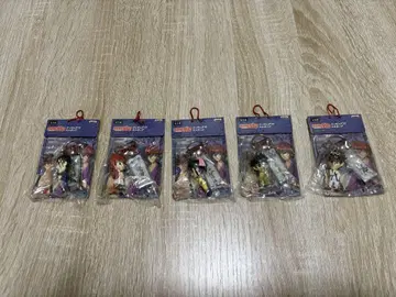 [ 미개봉 ] 바람의 검심 피규어 스트랩 전 5종 세트