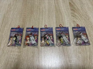 [ 미개봉 ] 바람의 검심 피규어 스트랩 전 5종 세트