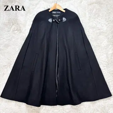 [레어 새상품급] ZARA x MANTECO 케이프 코트 판초 토글 여밈