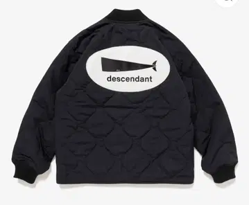 descendant BURNS PADDING JACKET 블랙 25aw