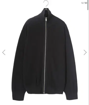 YOKE 요크 RIB ZIP-UP CARDIGAN