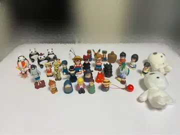 지브리 손가락 인형과 봉제 인형 세트