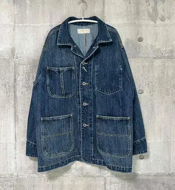 [ 즉시 배송 ] Plage coverall 커버올 데님 자켓