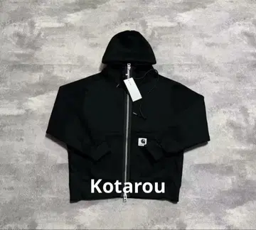 SACAIxCarhartt WIP 집업 후드티 사이드 스냅 버튼