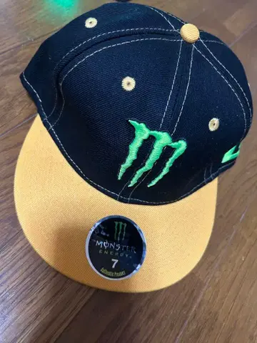 MONSTER ENERGY 머리 둘레 약 56cm 블랙/노랑