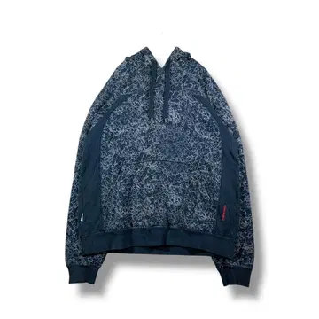 [ 872 ] UMBRO 올 패턴 디자인 후드티 사이즈 M 블랙