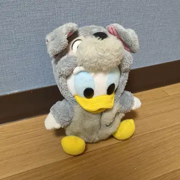 도널드 덕 강아지 인형옷 봉제 인형 약 15cm