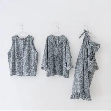 nest robe 린넨 리버티 세일러 블라우스