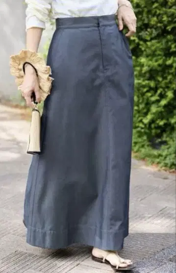 A라인 데님 스커트 택 포함 새상품
