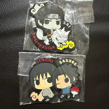 NARUTO 사스케 이타치 사이 러버 스트랩 버디콜렉션