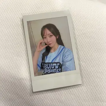 FRUITSZIPPER 마나카 프린트 폴라로이드 유니폼