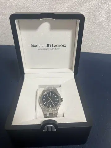 Maurice Lacroix 자동 와인딩 손목시계 블랙