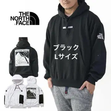 THE NORTH FACE 스팁 테크 후드티 블랙