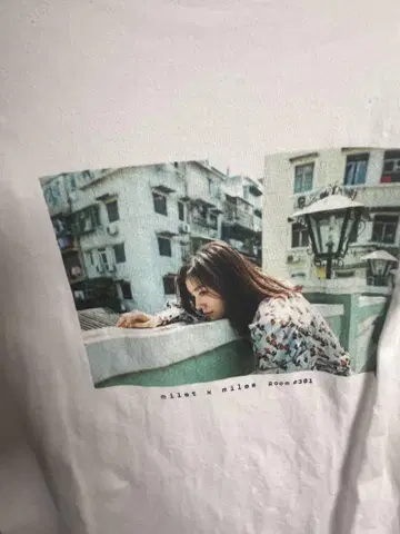 milet x miles milet 팬클럽 티셔츠