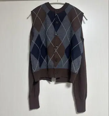 하자품 CLANE ARRANGE KNIT TOPS