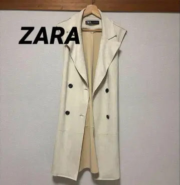 [새상품급] ZARA 크림색 베스트 가을봄용 S사이즈