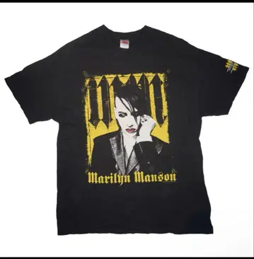 Marilyn Manson T셔츠 마릴린 맨슨 후카세 착용