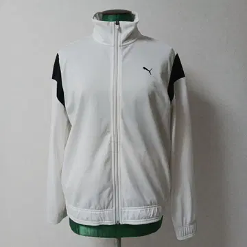 Puma 화이트 집업 저지