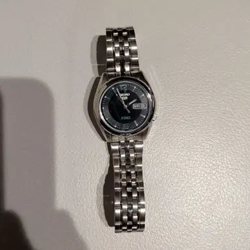 SEIKO 쿼츠 손목시계 블랙