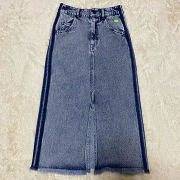 adidas KSENIASCHNAIDER 데님 타이트 스커트 28