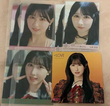 야마모토 안나 브로마이드, 친필 사인