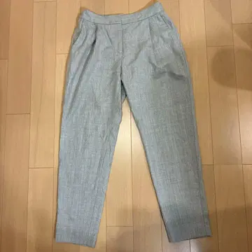 theory luxe 그레이 팬츠