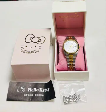 [ 한정품 ] 헬로키티 35주년 기념 손목시계