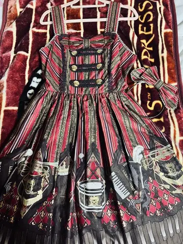 [ 새상품 ] Angelic Pretty JSK 머리띠 세트