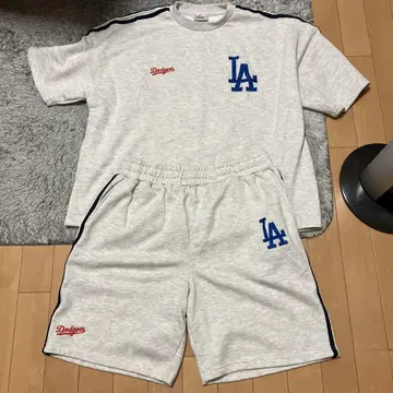 LA Dodgers 셋업 티셔츠 숏팬츠